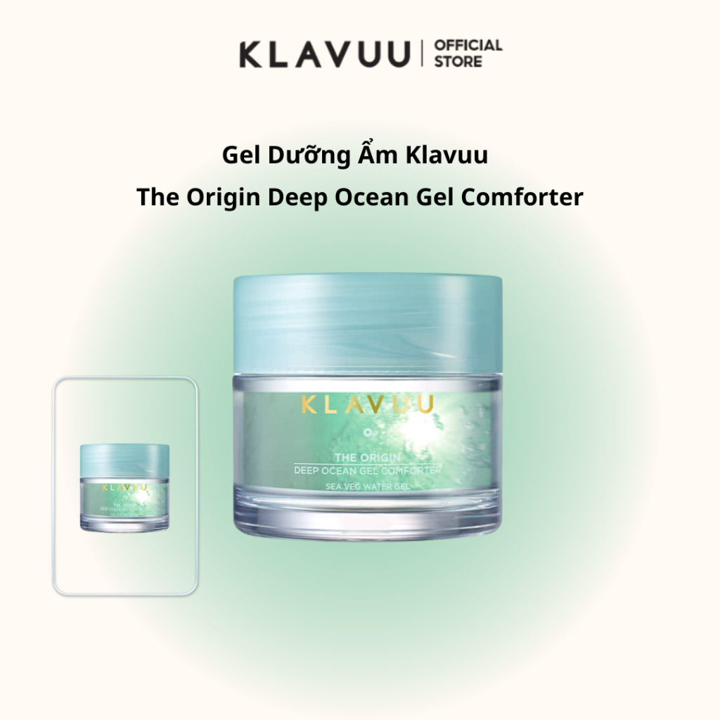GEL DƯỠNG ẨM KLAVUU THE ORIGIN KLAVUU THE ORIGIN DEEP OCEAN GEL COMFORTER 70ML
