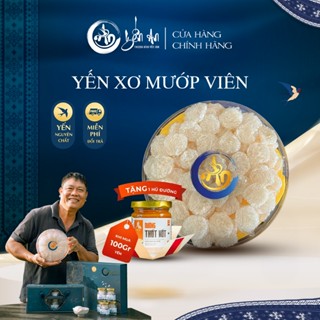 [Yến An] Yến xơ mướp (viên) nguyên chất tặng Nguyên liệu chưng yến - Hộp 25g, 50g, 100g