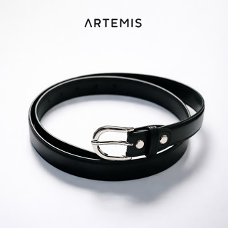 Thắt Lưng Da Classic (Nam/Nữ) - bản nhỏ 2.5 cm khóa kim loại không gỉ đầu tròn thương hiệu ARTEMIS