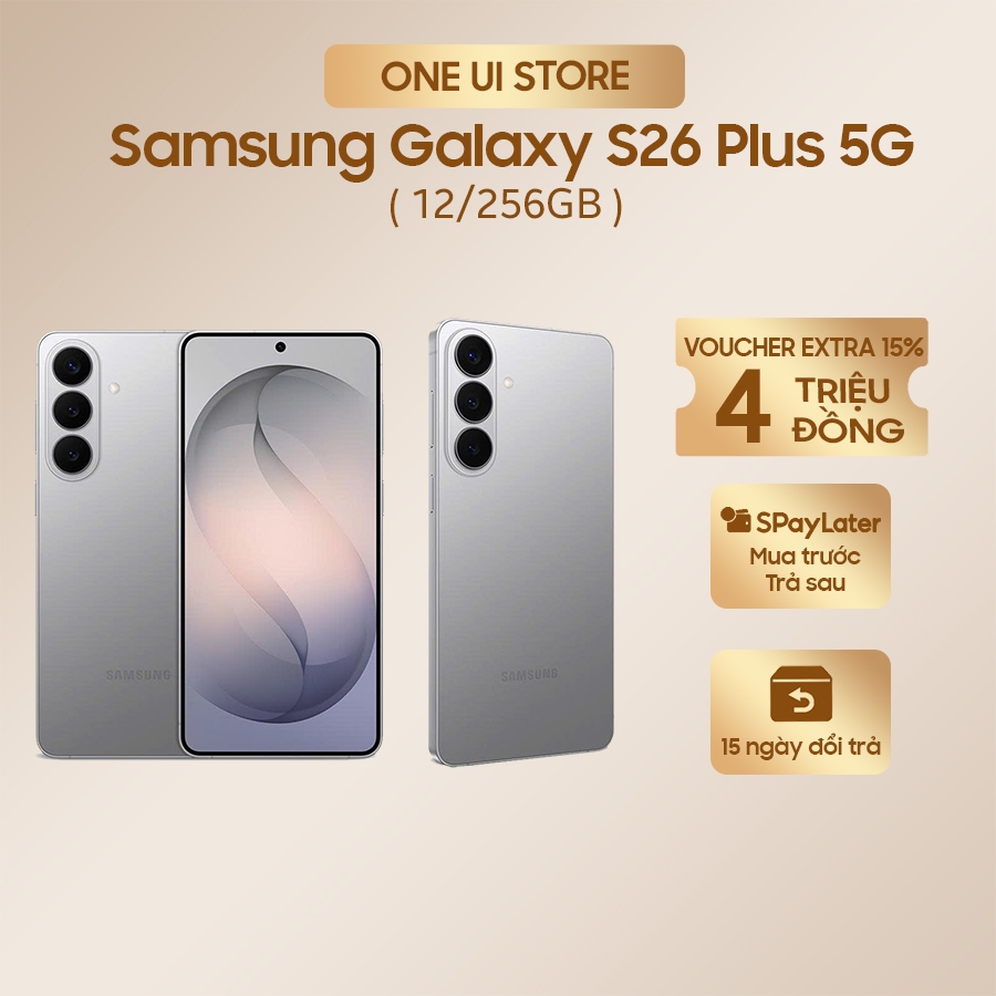 (HOT) Điện thoại Samsung Galaxy S26 Plus 5G 12/256GB chính hãng 100% Bảo hành toàn quốc - ONE UI STO