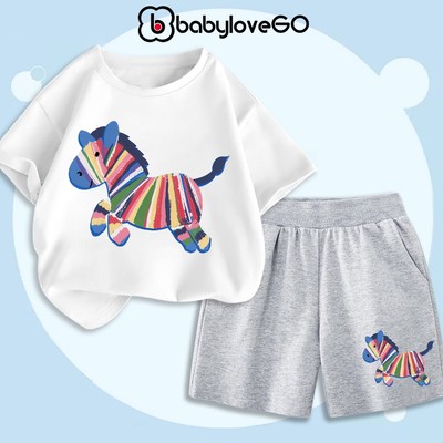 Set đồ cho bé BabyloveGO 2026 đồ bộ cho bé trai bé gái siêu Hot B-NY03