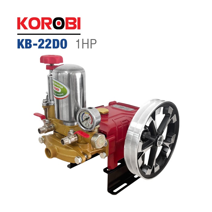 Đầu bơm cao áp|Đầu bơm KOROBI KB-22DO (1HP)|Đầu bơm 1HP