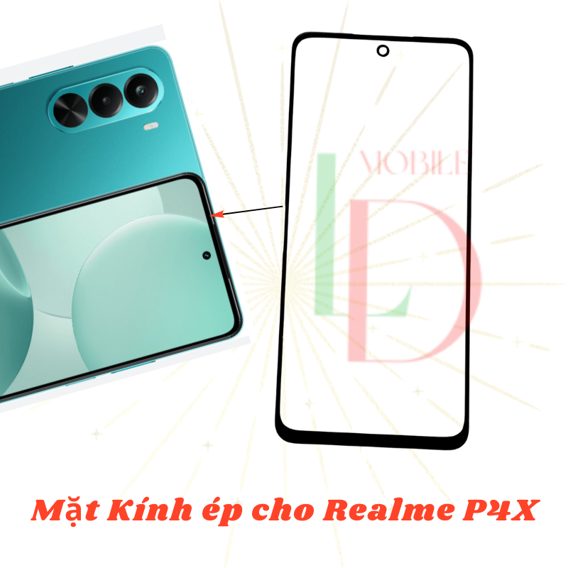 Mặt kính Realme P4x | Kính ép thay thế màn hình ngoài