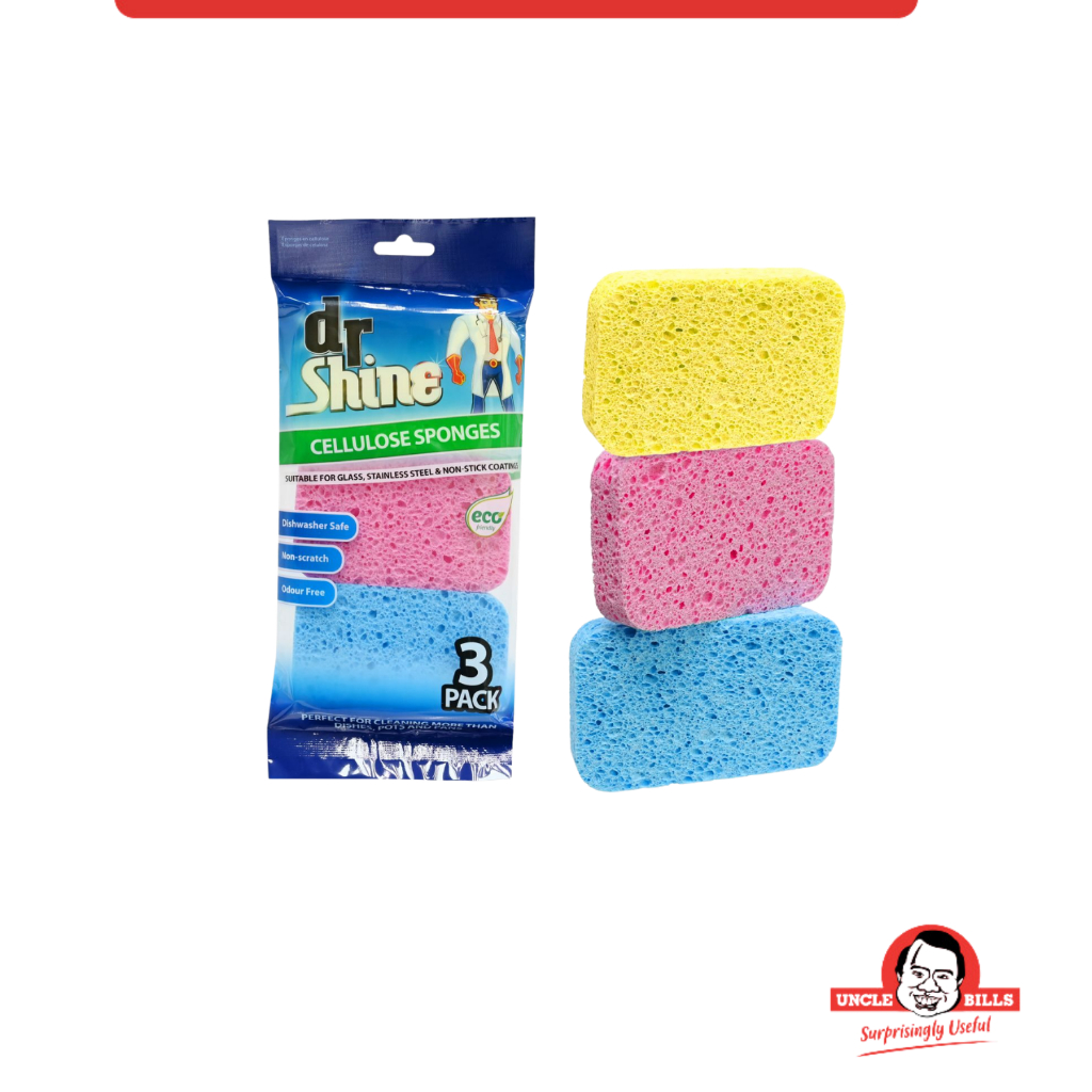 Miếng Rửa Chén Cellulose (3 Cái) Uncle Bills – BC0000058