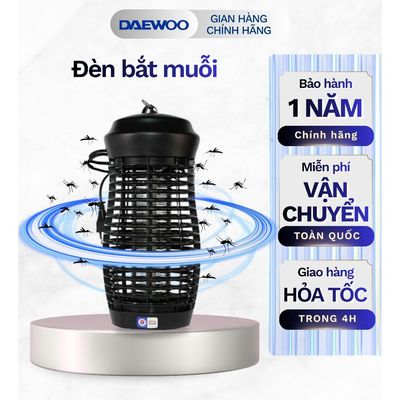 Đèn bắt muỗi Daewoo DWIK-680 tiết kiệm điện năng, bắt muỗi hiệu quả