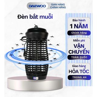 Đèn bắt muỗi Daewoo DWIK-680 tiết kiệm điện năng, bắt muỗi hiệu quả