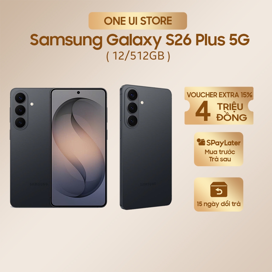 (HOT) Điện thoại Samsung Galaxy S26 Plus 5G 12/512GB chính hãng 100% Bảo hành toàn quốc - ONE UI STO