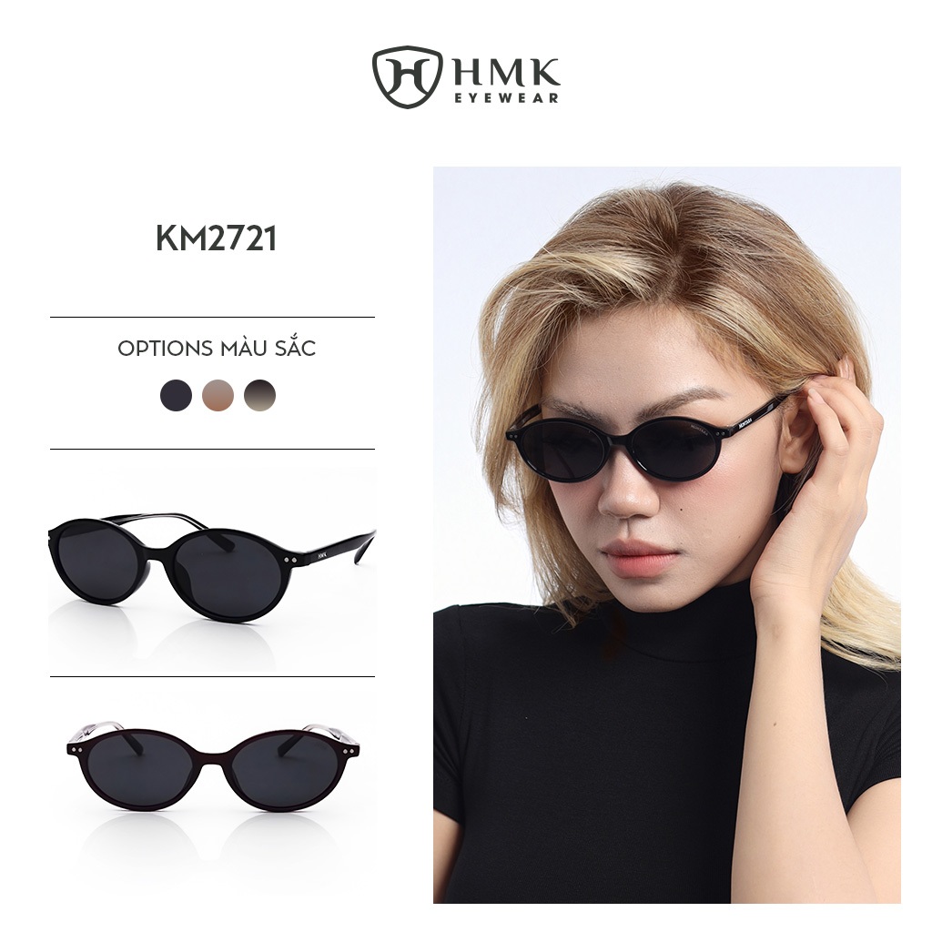 Kính Mát Thời Trang HMK Eyewear Chống Tia UV Bảo Vệ Mắt Toàn Diện - KM2721