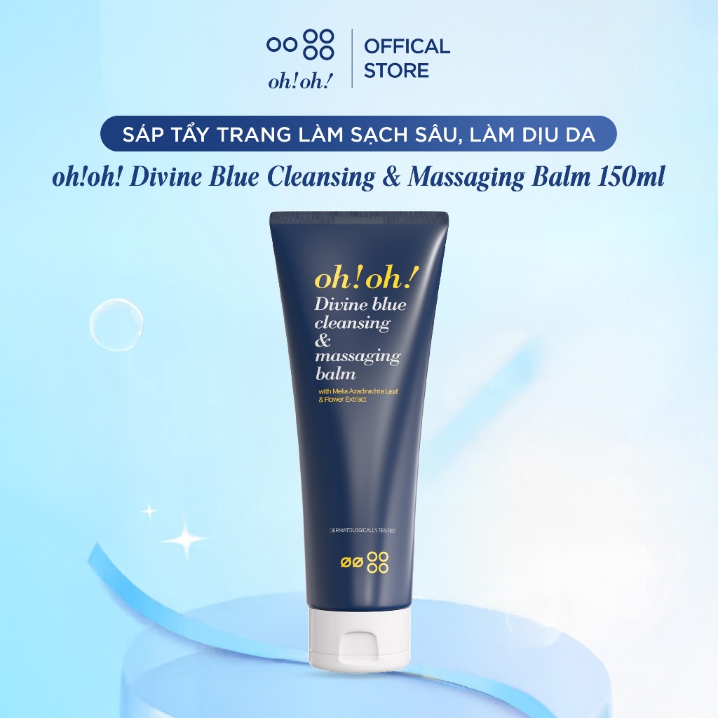 Sáp Tẩy Trang oh! oh! Divine Blue Cleansing & Massaging Balm 150ml