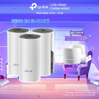 [Tốc Độ 1.9Gbps - Phủ sóng rộng] Hệ thống Wifi Mesh TP-Link Deco E4/M4/M5/S7/X10 - Chính Hãng TP-Link