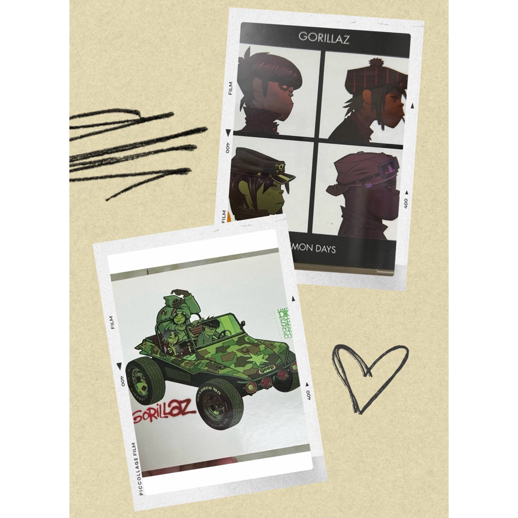 CD đã qua sử dụng: Gorillaz (Electronic / Rock / Hip Hop)