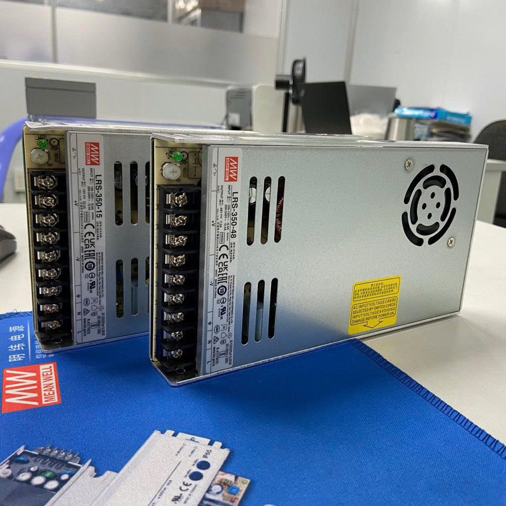 (Chính Hãng) Nguồn Meanwell LRS-350-15,LRS-350-48