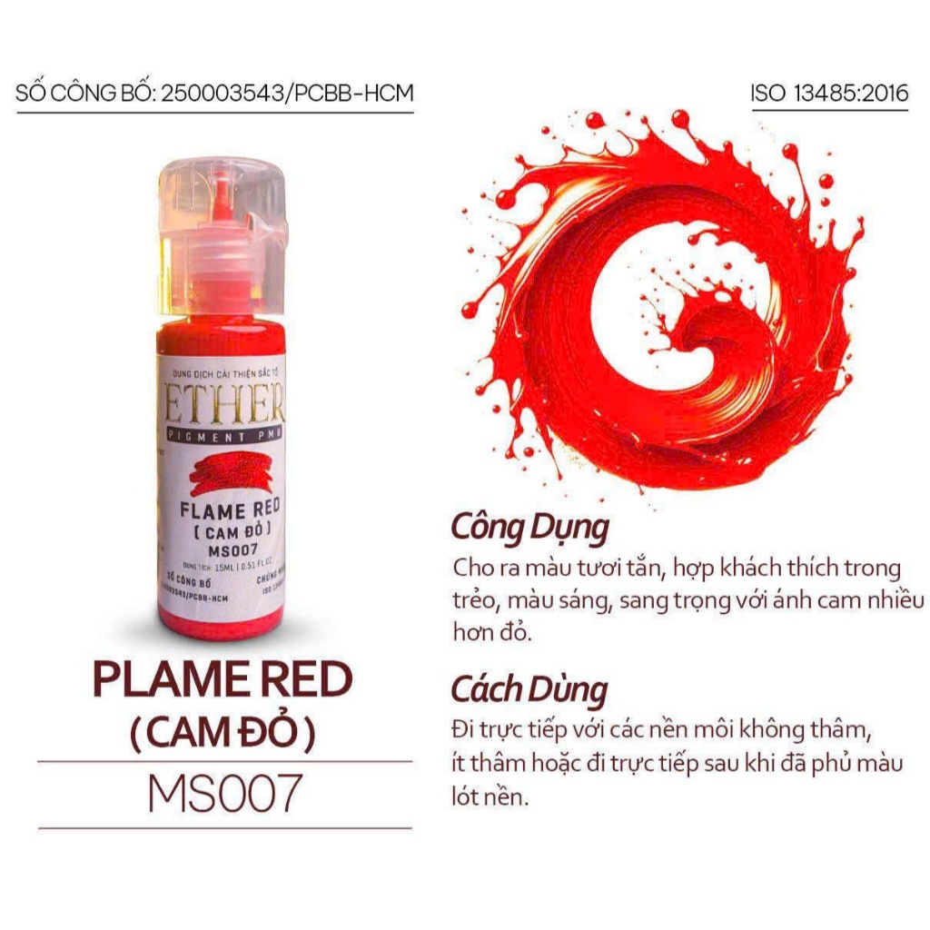 ETHER INK – MỰC LÊN MÀU CHUẨN