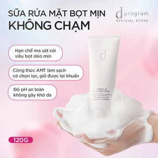 Sữa rửa mặt siêu bọt d Program Cleansing Foam 120g