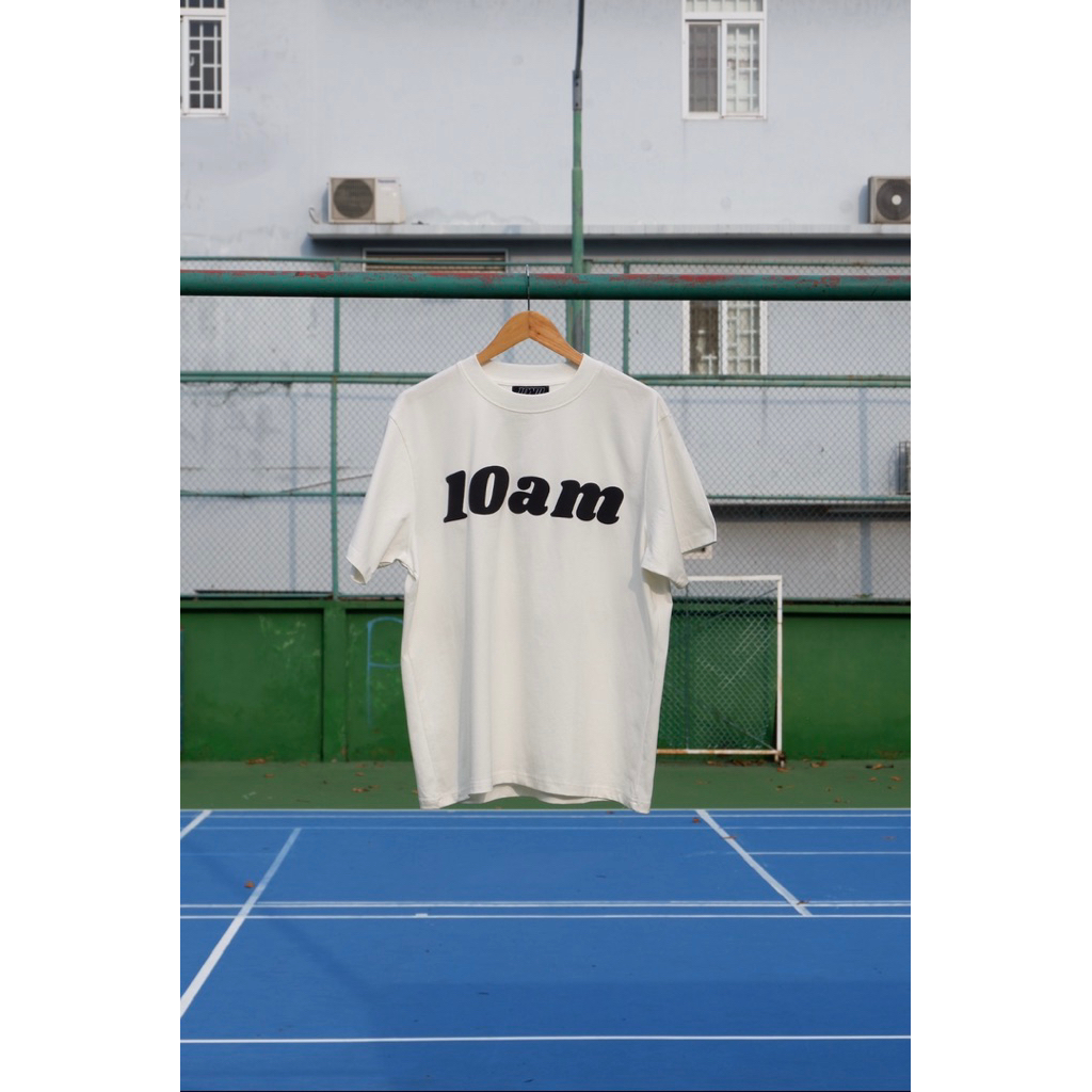 Áo Thun Boxy Form "10AM - Live With Gratitude"