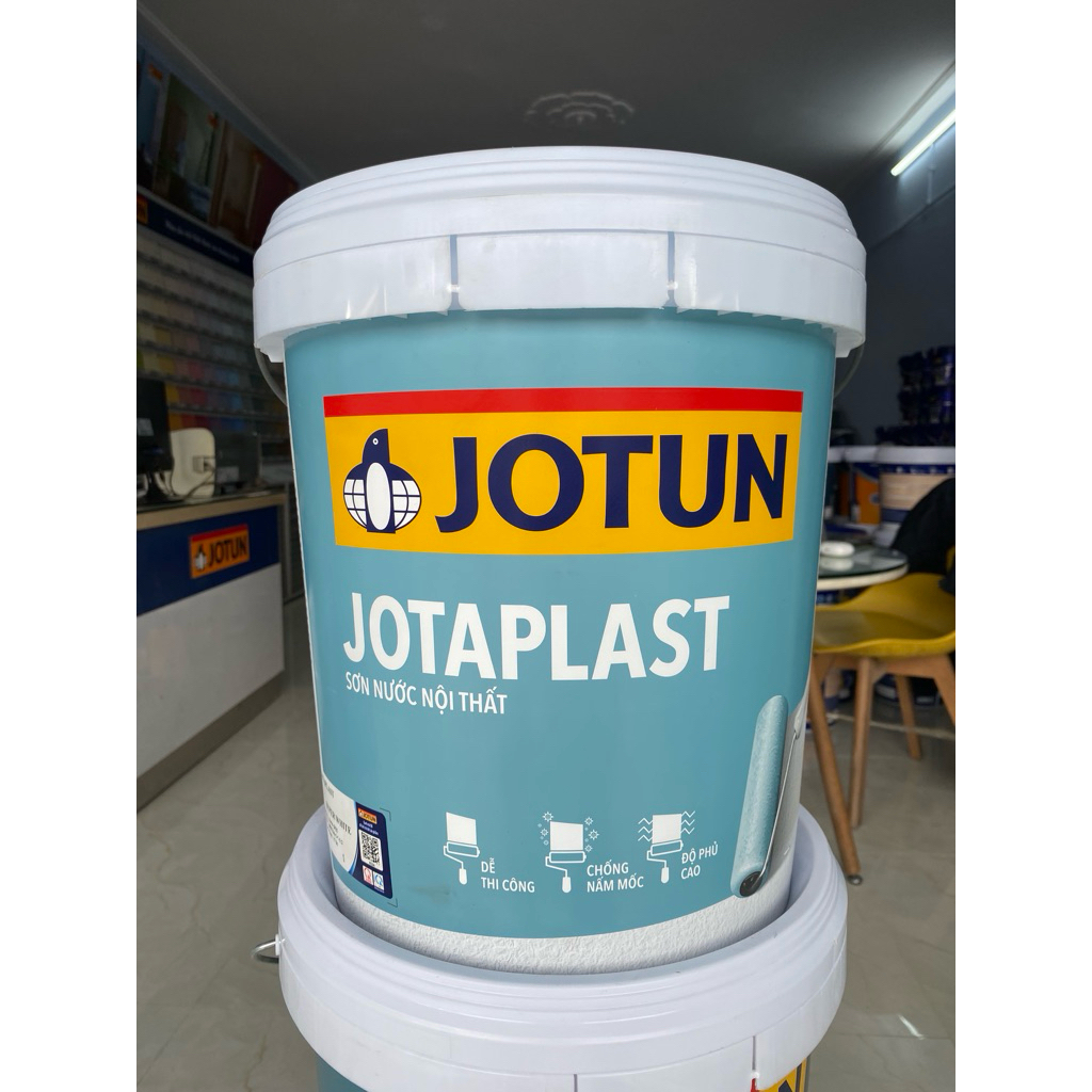 17L - Sơn phủ nội thất, sơn tường trong nhà Jotun Jotaplast