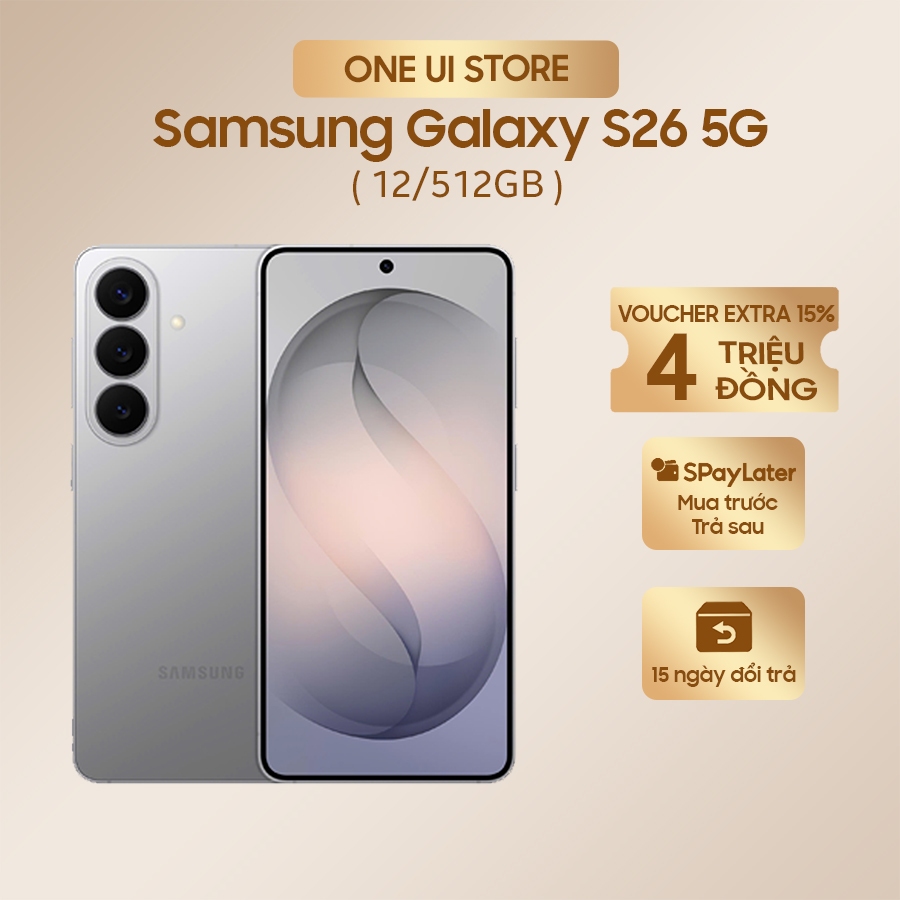 (HOT) Điện thoại Samsung Galaxy S26 5G 12/512GB chính hãng 100% Bảo hành toàn quốc - ONE UI STORE