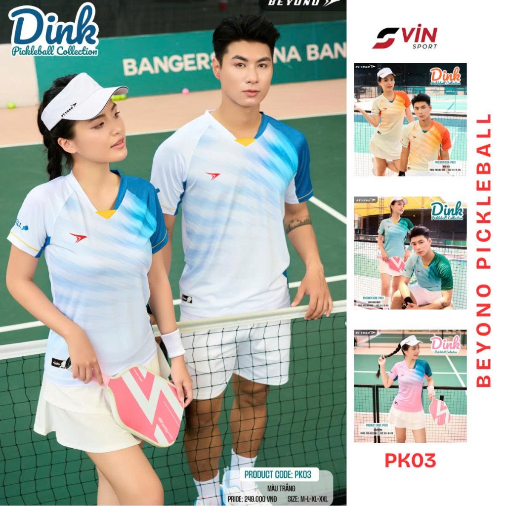 Áo Polo Thể Thao Nam/Nữ Beyono PK03 - Vin Sport