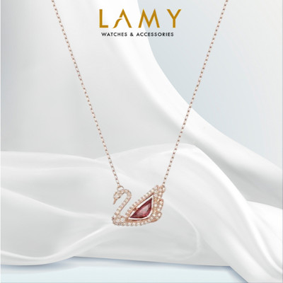 Dây chuyền thiên nga LAMY Dancing Swan Rose Gold 6052 - Dây chuyền bạch kim