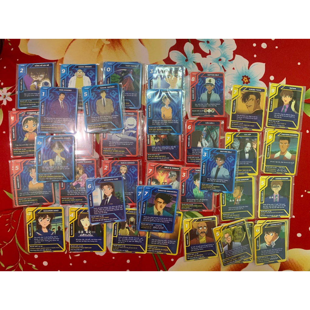 Thẻ Toonies Thám Lừng Danh Conan Cực Đẹp