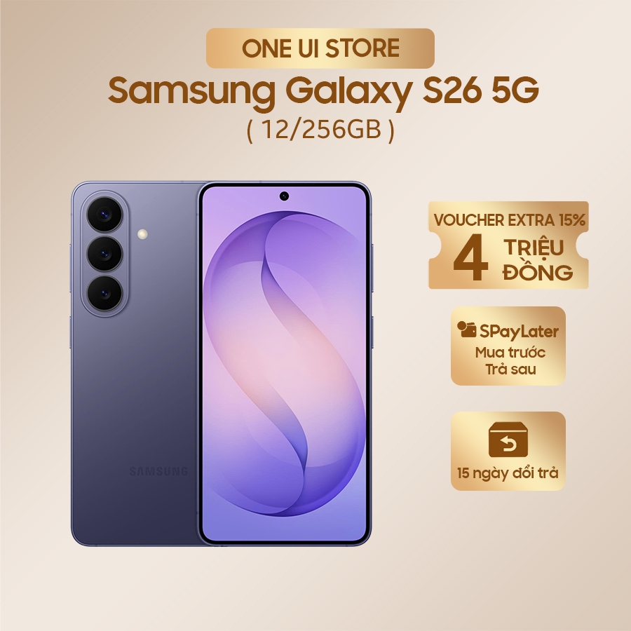(HOT) Điện thoại Samsung Galaxy S26 5G 12/256GB chính hãng 100% Bảo hành toàn quốc - ONE UI STORE
