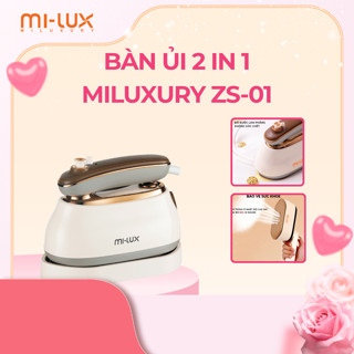 Bàn ủi Hơi Nước Cầm Tay Miluxury ZS-01 2in1 Ủi Khô & Hơi Nước, Công Suất 1200W, Phù Hợp Mọi Loại Vải