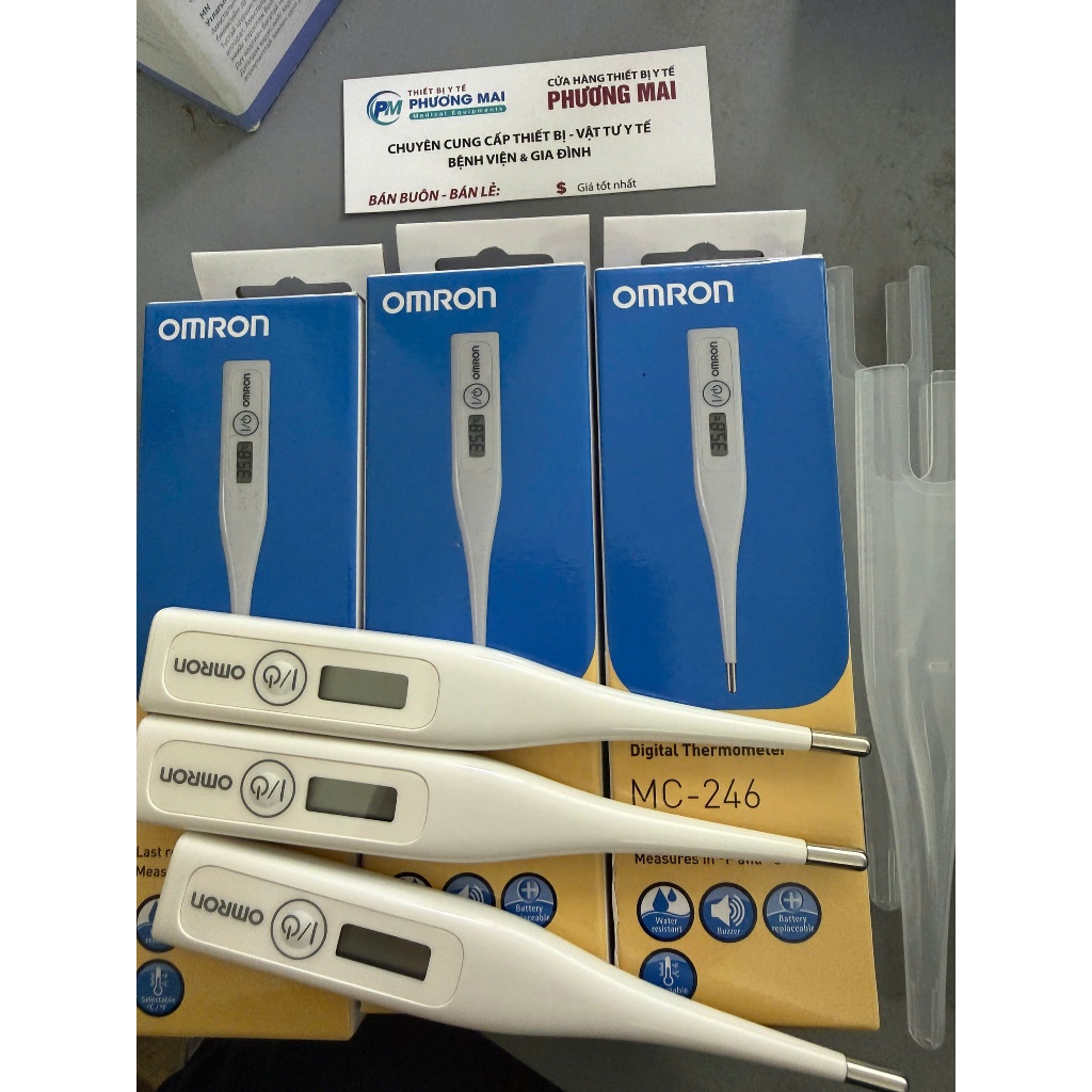 NHIỆT KẾ ĐIỆN TỬ OMRON MC-246