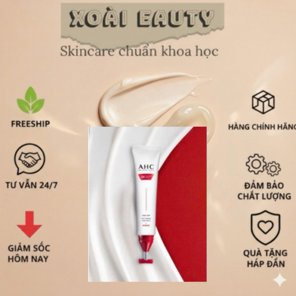 Kem mắt AHC 3x collagen