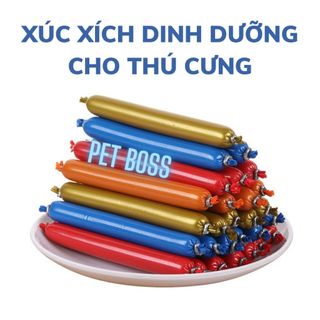 COMBO 50 CÂY XÚC XÍCH DINH DƯỠNG CHO CHÓ MÈO HAMSTER