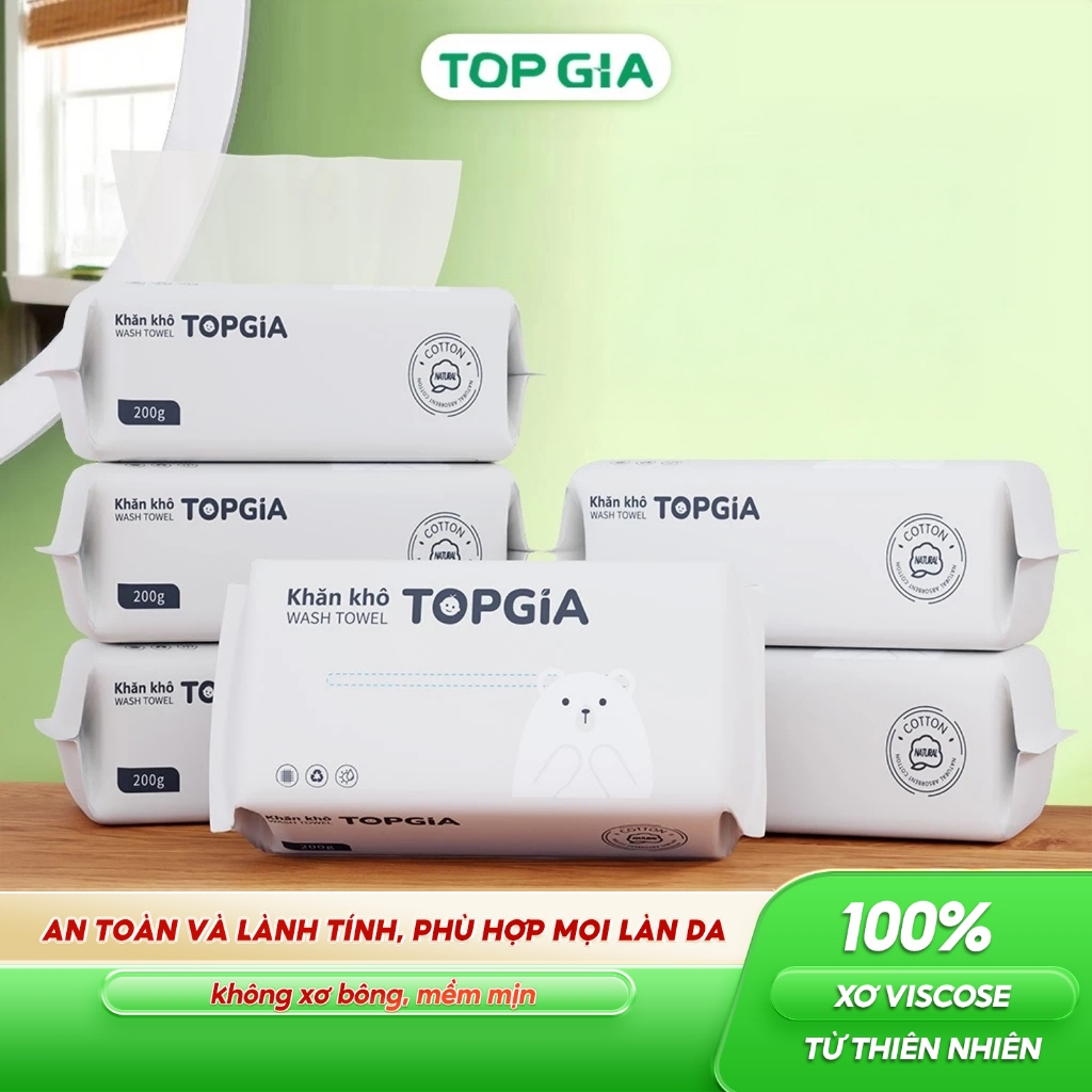 Khăn lau dùng 1 lần Top Gia đa năng tiện lợi cho mọi gia đình