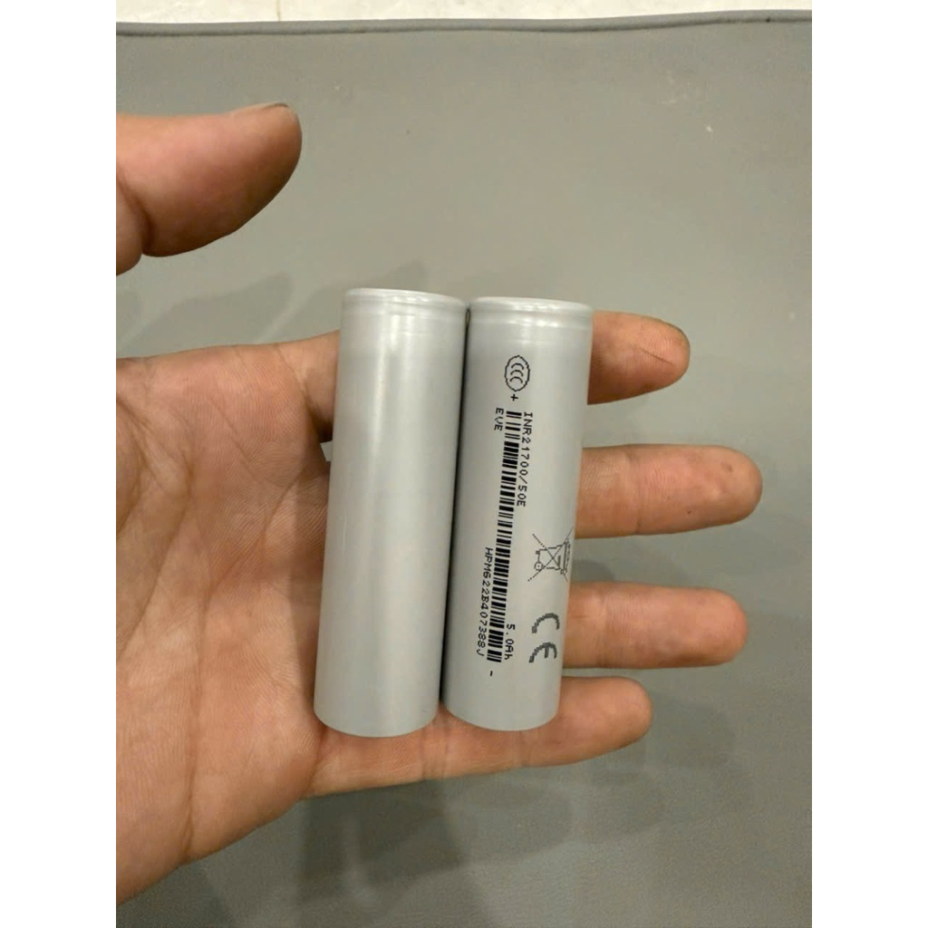 Cell Pin 21700 EVE 50E 5000mah xả 3C/15A hàng mới loại 1