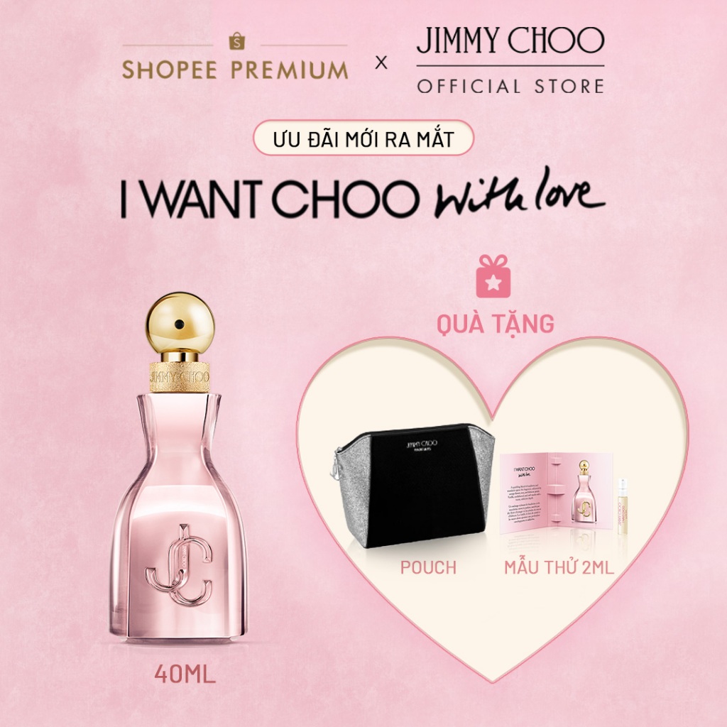 Nước hoa nữ Jimmy Choo with Love EDP 40ml