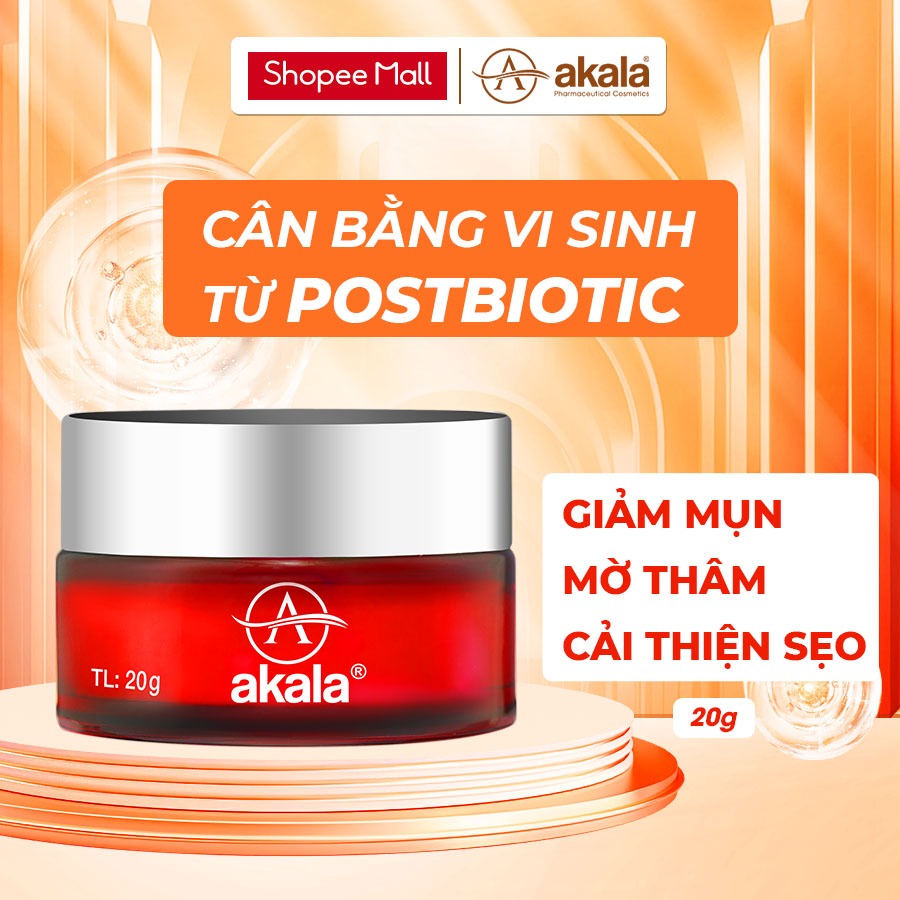 Kem Giảm Mụn, Mờ Thâm, Hỗ Trợ Sẹo Mụn - Kiểm Soát Dầu 7 Loại Thực Vật VeryBerry 20g akala