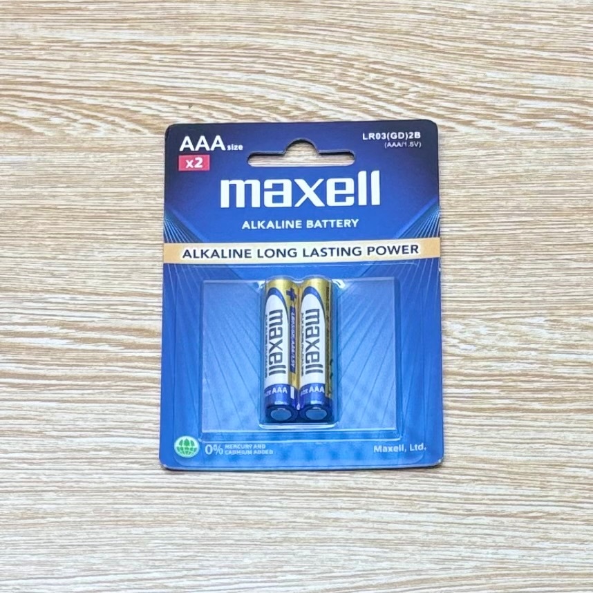 Pin MAXELL ALKALINE vỉ 2 viên AAA