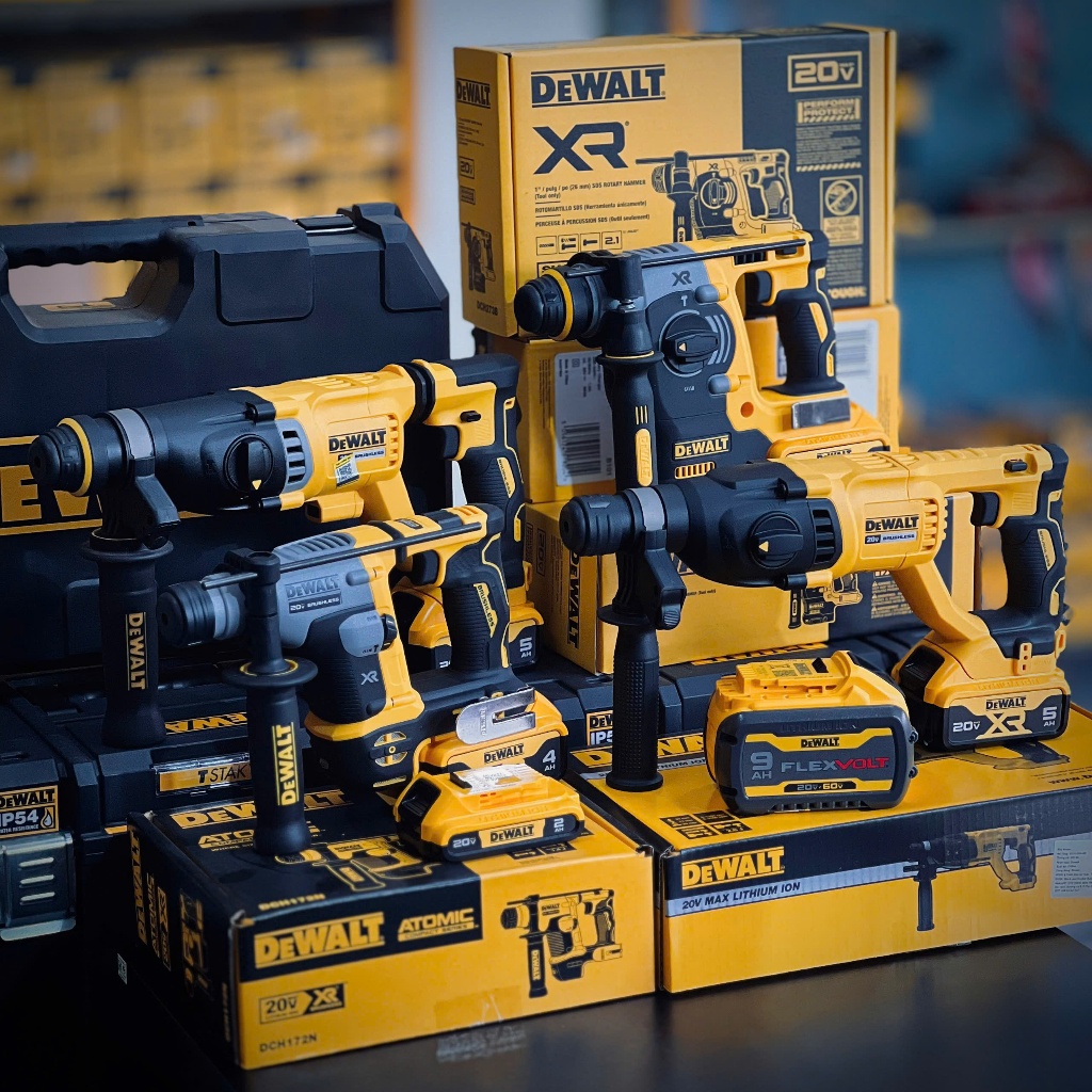 Các dòng máy khoan betong 20v Dewalt DCH133 DCH263 DCH172 DCH273