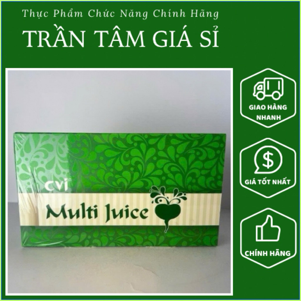 Chính Hãng - Multi Juice Nội Địa Malaysia hộp 30 gói