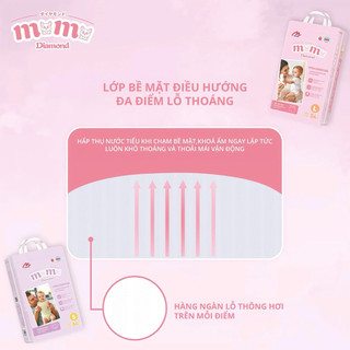Tả/Bỉm dán MOMO DIAMOND dán S64