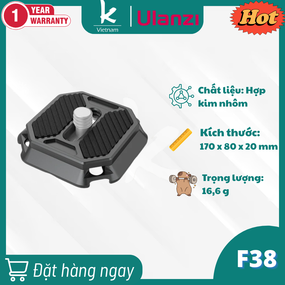 Tấm đế tháo nhanh Ulanzi Falcam F38 2269