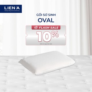 Gối Cao Su Oval Pompoms Đạt Chuẩn ECO An Toàn Lành Tính Cho Bé, 100% Cao Su Thiên Nhiên Êm Ái