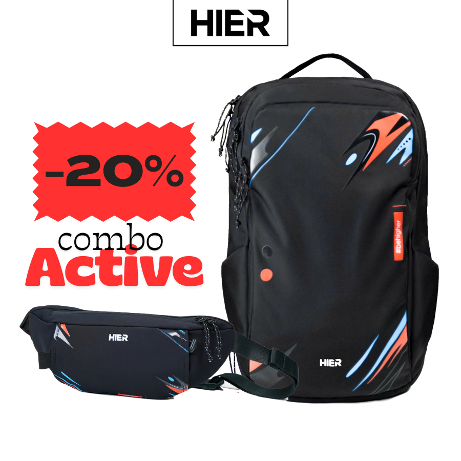 Combo Balo Túi Thể Thao Hier Active Chính Hãng