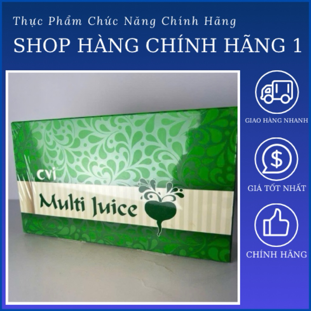 Chính Hãng 30 Gói - Multi Juice Nội Địa Malaysia hộp 30 gói