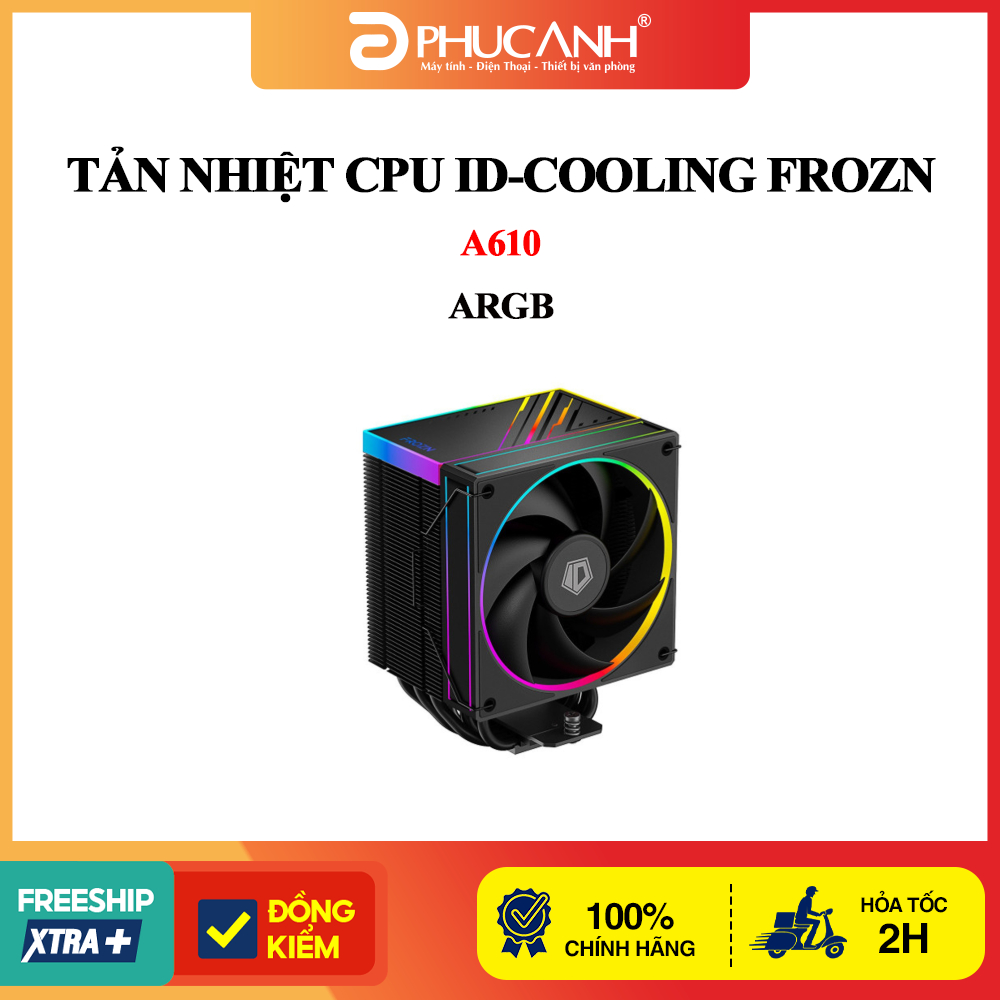 Tản nhiệt CPU ID-COOLING FROZN A610 ARGB