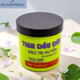 Hấp dầu tinh dầu bưởi Đức Anh cho tóc hư tổn