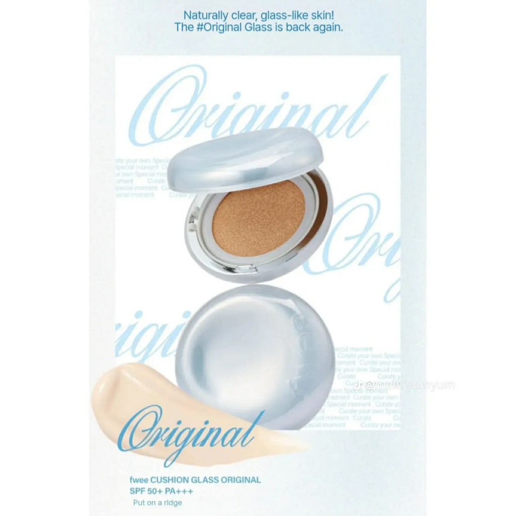 (GIAO HỎA TỐC 4 GIỜ) Cushion Fwee Glass Natural SPF50+ PA+++
