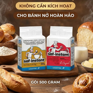 Men khô ngọt lạt ông đầu bếp - Men không cần kích hoạt pháp gói 500gram