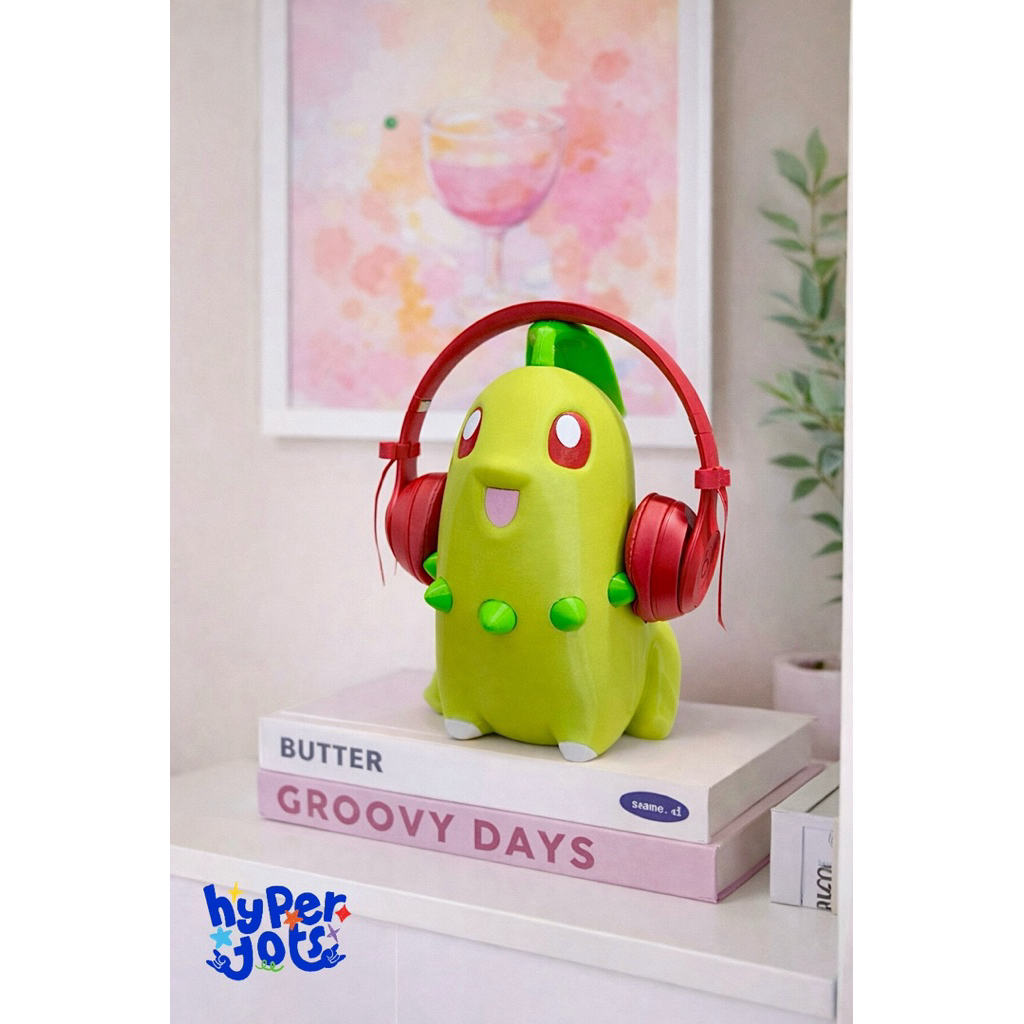 Giá đỡ tai nghe headphone stand Pokemon Chikorita