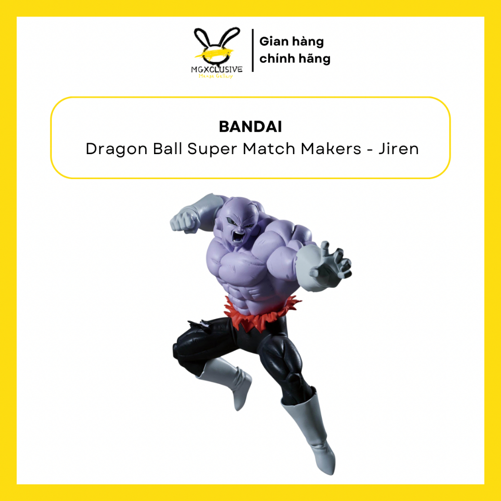 Mô Hình Chính Hãng Bandai Match Makers - Dragon Ball Super Jiren (VS Son Goku Ultra Instinct)