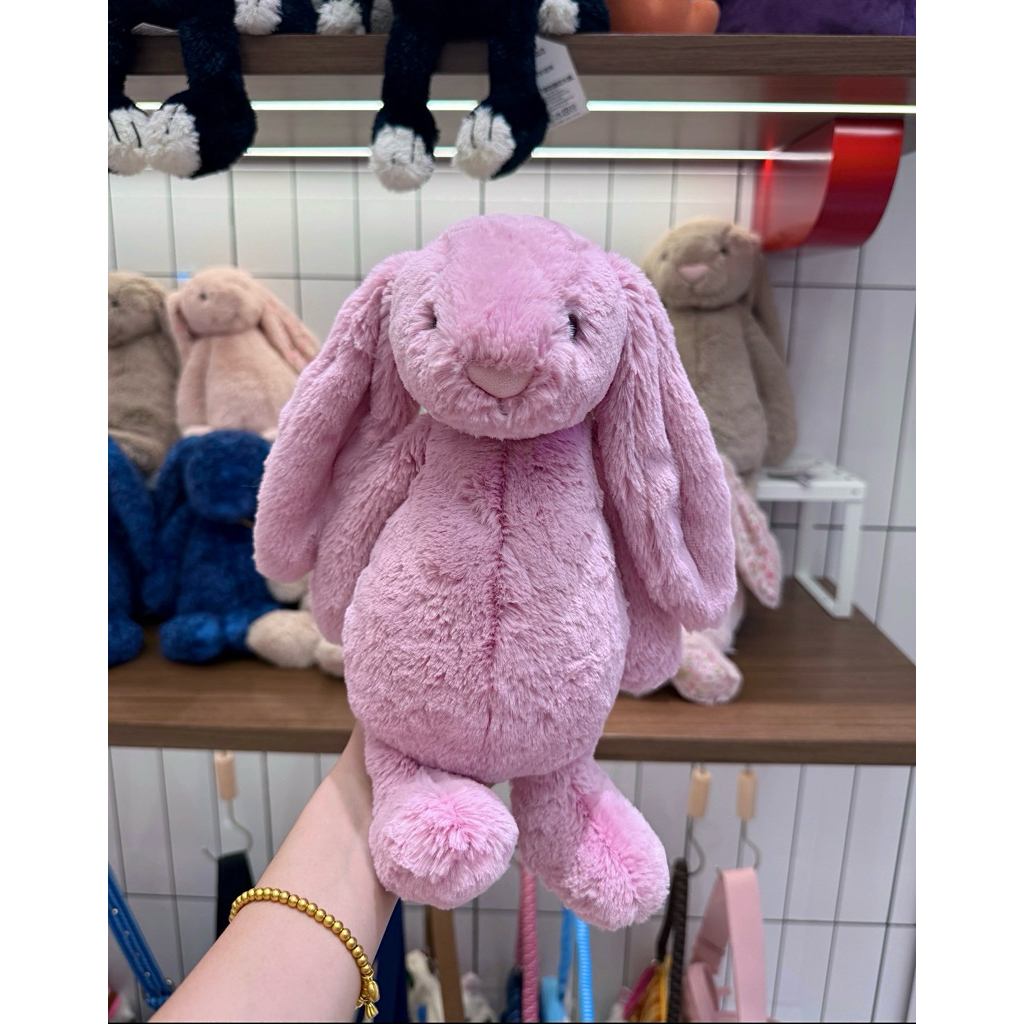 (100% Authentic) Thỏ bông Jellycat Bashful Tulip Pink Bunny chính hãng