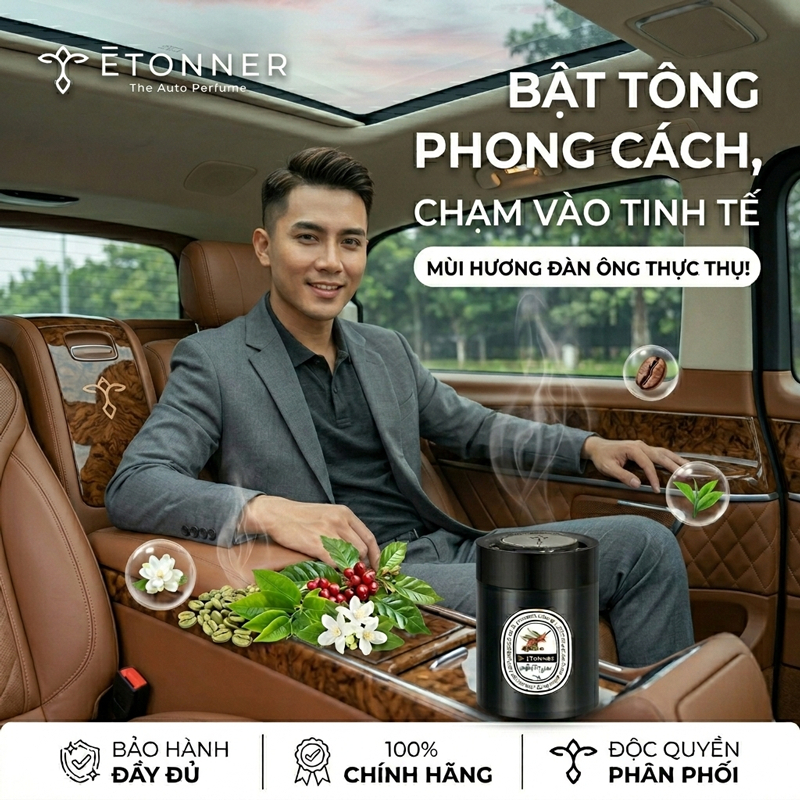 Sáp Thơm Để Xe Ô Tô Etonner - Tinh Tế Hương Thơm, Hoàn Hảo Cho Chiếc Xe Của Bạn