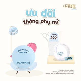 Má Hồng Kem Lâu Trôi Thuần Chay Dearmay Lost Ribbon Cheek Balm 4g